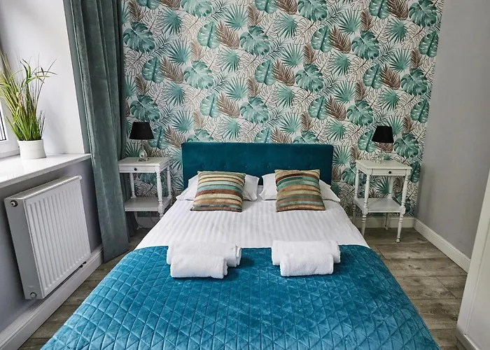 Niebieski Apartament De Lux Dla 4 Osob Chorzow Katowice